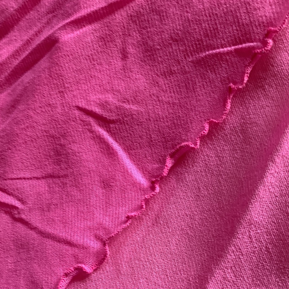 Silk&Satin pink sheer sparkling crystals open front chemise babydoll cami S - Picture 4 of 13